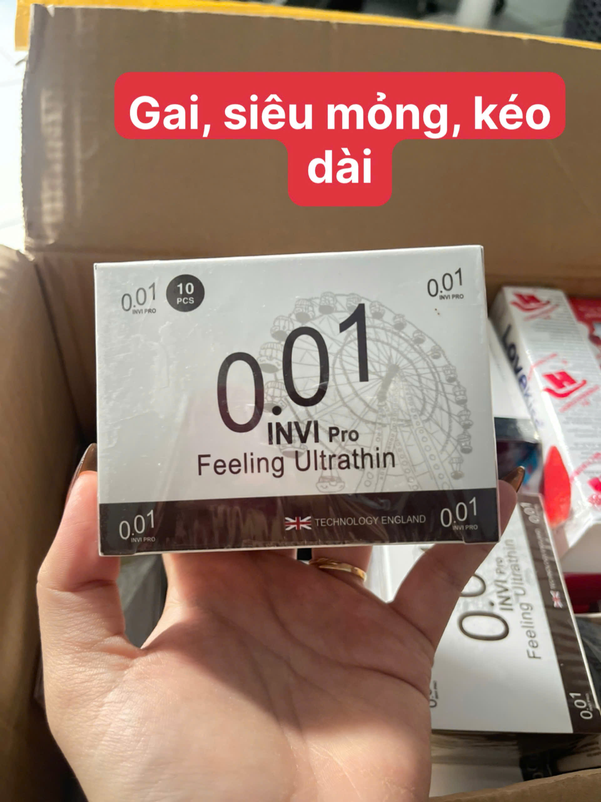 BAO CAO SU INVI PRO SIÊU MỎNG CÓ GAI  KÉO DÀI