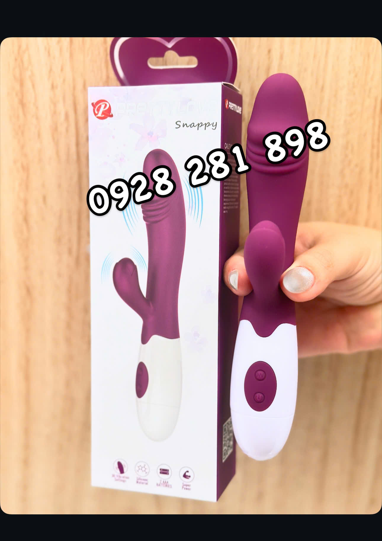 DƯƠNG VẬT GIẢ RUNG SNAPPY