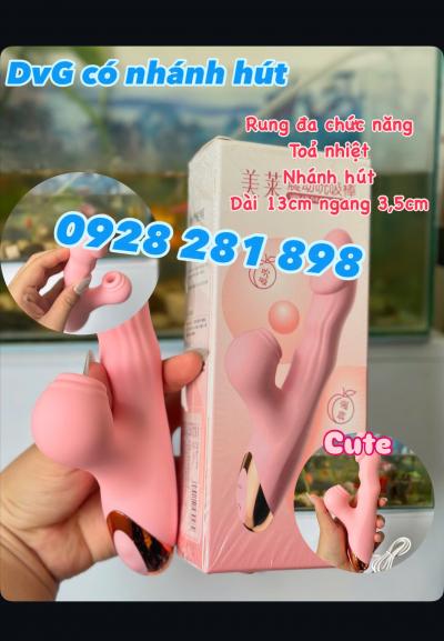 DƯƠNG VẬT GIẢ RUNG CÓ NHÁNH HÚT GOK BELLA SUCK STICK