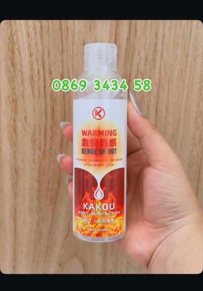GEL BÔI TRƠN KAKOU WARMING