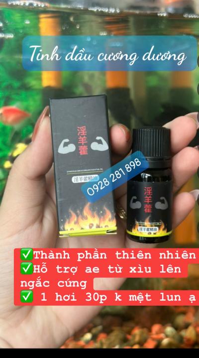 Tinh Dầu massage giúp  Cương Dương dành cho nam giới