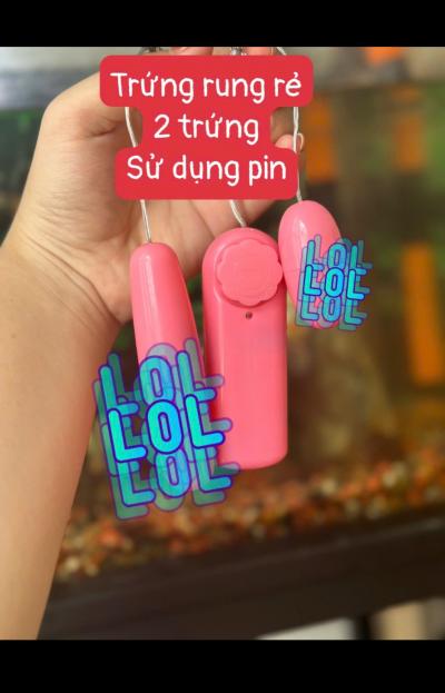 TRỨNG RUNG TÌNH YÊU GIÁ RẺ ( 2 TRỨNG RUNG)