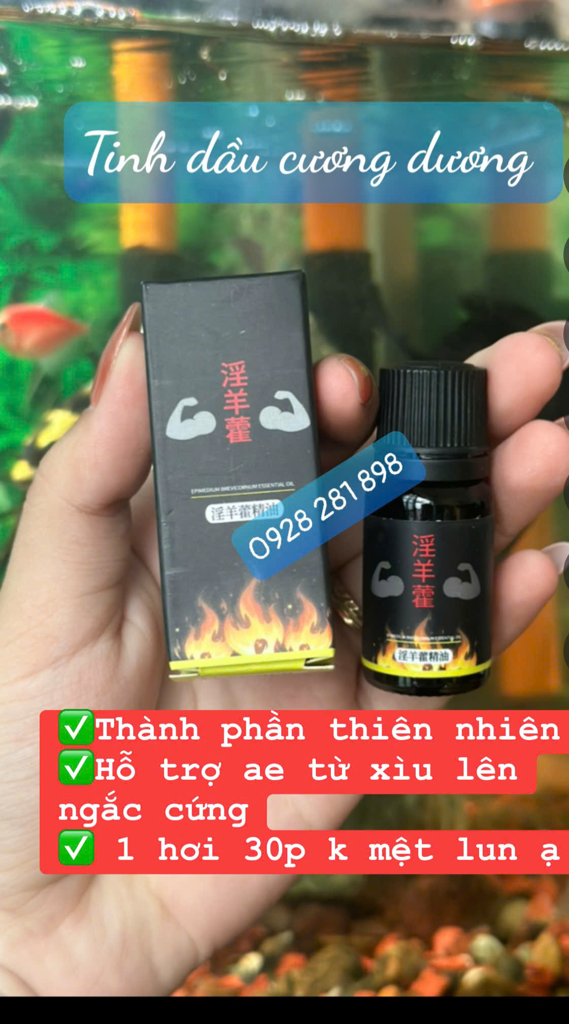 Tinh Dầu massage giúp  Cương Dương dành cho nam giới