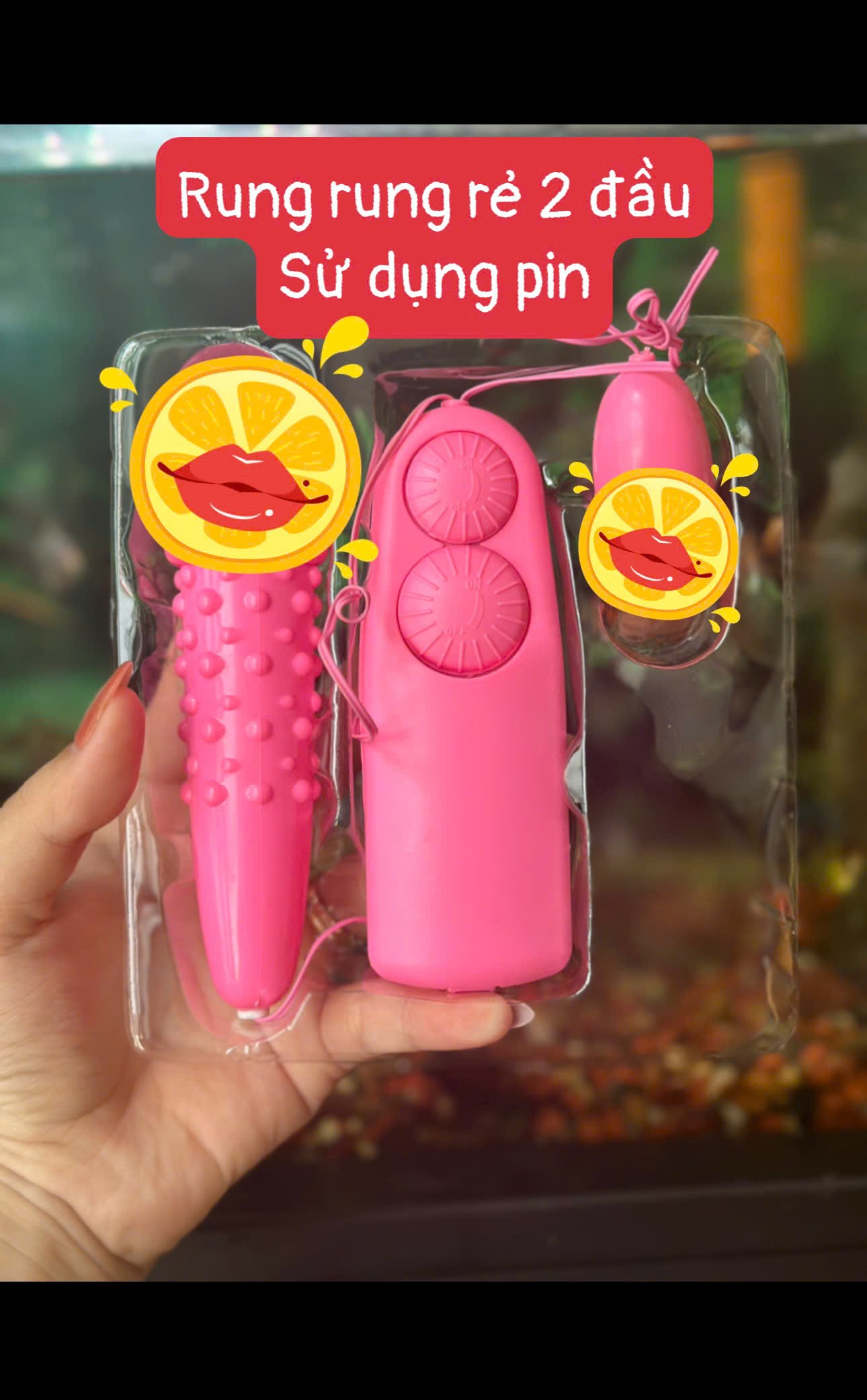 Trứng rung giá rẻ ( 2 đầu gai )